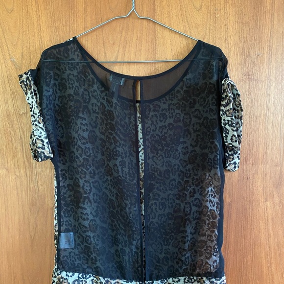 Dynamite leopard blouse - Picture 2 of 3